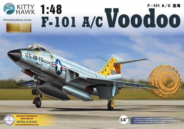 Kitty Hawk 80115 F-101 A/C Voodoo (1:48)