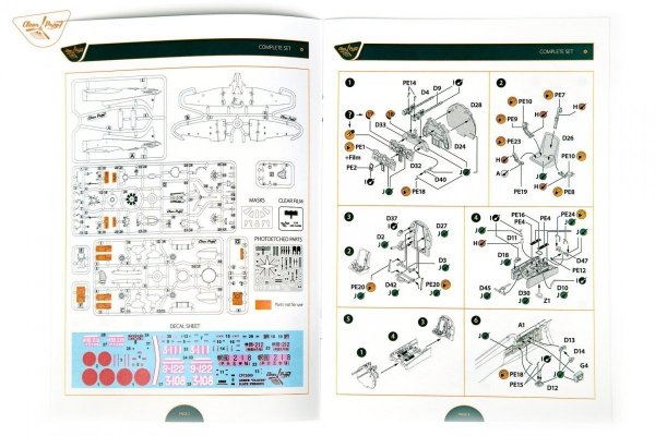 Clear Prop! CP72009 A5M2b Claude (late version) ADVANCED KIT 1/72