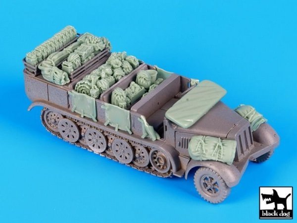 Black Dog T72078 Sd.Kfz 7 accessories set for Revell 1/72