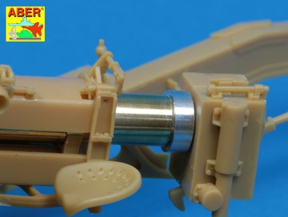 Aber 35L-113 Barrel for British 17pdr Anti-Tank Gun Mk.I with ball-shaped muzzle brake (1:35)	