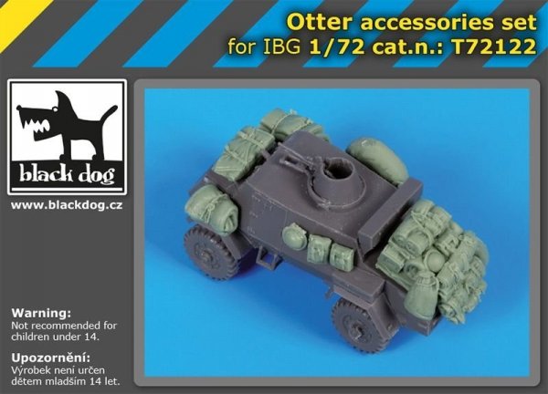 Black Dog T72122 Otter accessories set for IBG Models 1/72