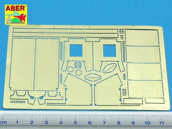 Aber 35A080 Fenders for Jagdpanzer IV L/70(V) (1:35)