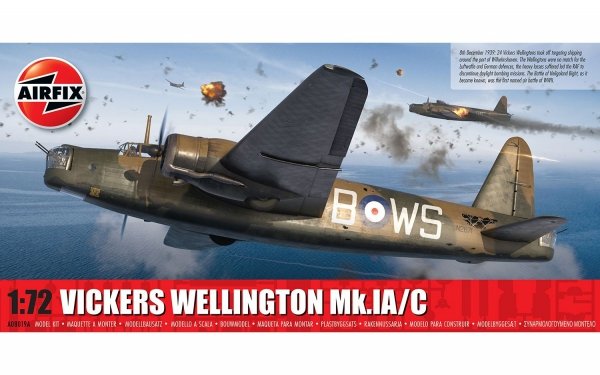 Airfix 08019A Vickers Wellington Mk.IA/C 1/72