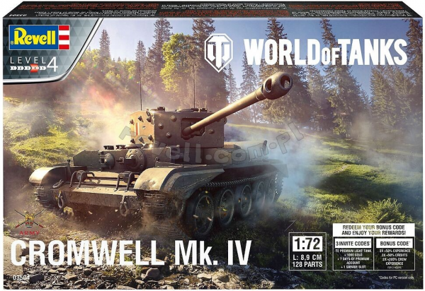 Revell 03504 Cromwell Mk. IV World of Tanks 1/72