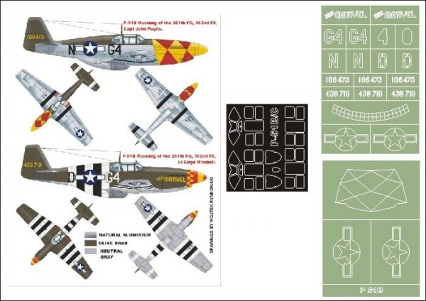 Montex K32131 P-51B Mustang 1/32