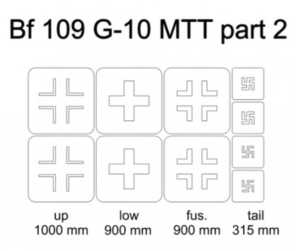 Omask 24024 Bf 109 G-10 MTT part 2 1/48