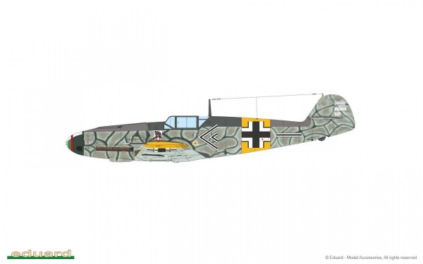 Eduard 70154 Bf 109F-2 ProfiPACK 1/72