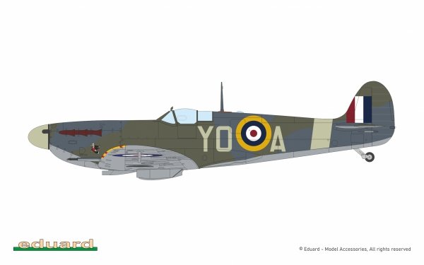 Eduard 70205 Supermarine Spitfire Mk.Vb Early ProfiPack Edition 1/72