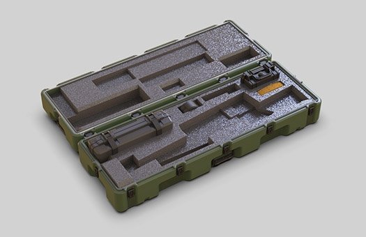 Eureka XXL E-075 Modern US Army PELICAN M24 Rifle Case with M24 Sniper Weapon System 1/35