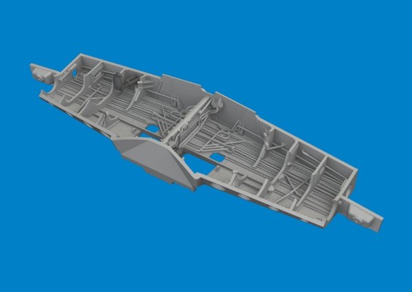 Eduard 672360 P-51D wheel bay PRINT EDUARD 1/72