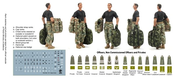 Toro 35F83 PKW Afganistan - Przyjazd do obozu Figurka wraz z kalkomanią 1/35