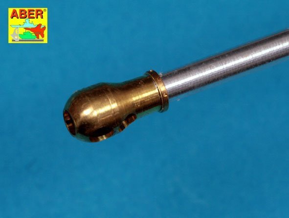 Aber 35L-113 Barrel for British 17pdr Anti-Tank Gun Mk.I with ball-shaped muzzle brake (1:35)	