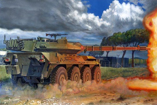 Trumpeter 00386 Italian B1 Centauro Tank Destroyer (1:35)