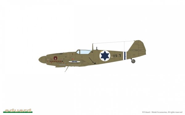 Eduard 7472 Avia S-199 ERLA canopy Weekend edition 1/72