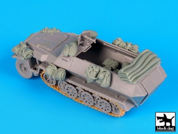 Black Dog T72077 Sd.Kfz.251 accessories set for Dragon 1/72