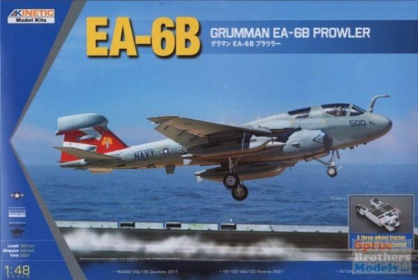 Kinetic K48044 EA-6B GRUMMAN PROWLER 1/48