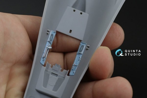 Quinta Studio QD48203 Su-27 3D-Printed &amp; coloured Interior on decal paper ( Hobby Boss ) 1/48