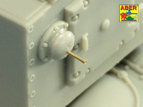 Aber 72L-70 Russian 107 mm ZIS-6 tank barrel for KV-2 (1:72)