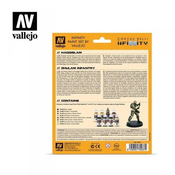 Vallejo 70237 Haqqislam 8x17ml