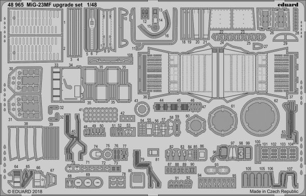 Eduard 48965 MiG-23MF upgrade set EDUARD 1/48