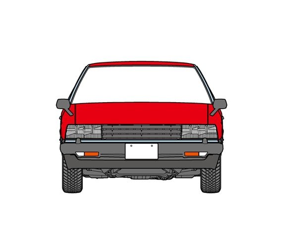 Hasegawa HC65-21165 Nissan Skyline 2000 Turbo RS (R30) Early Version (1983) 1/24