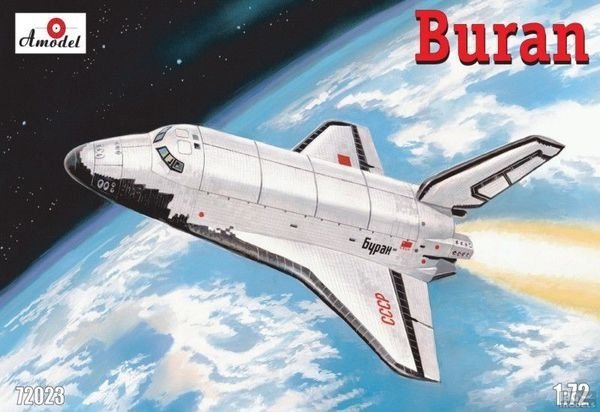 A-model 72023 Buran Soviet shuttle 1/72