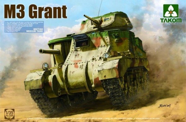 Takom 2086 British M3 Medium tank &quot;General Grant&quot; 1/35