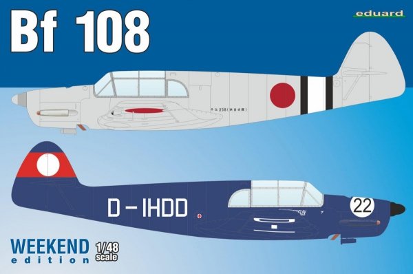 Eduard 8479 Bf 108 1/48