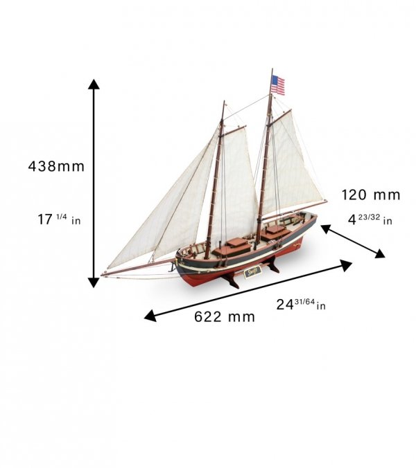 ARTESANIA LATINA 22110N U.S. Pilot Boat Swift 1805 1/50