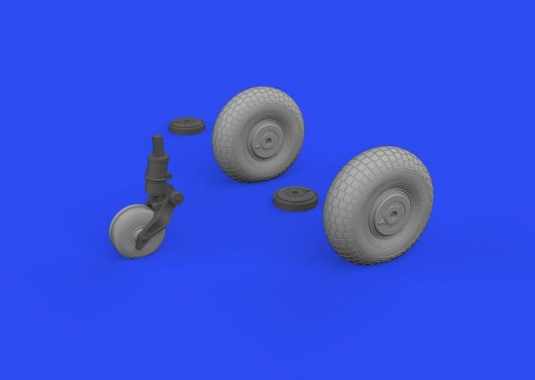 Eduard 648746 Mosquito wheels TAMIYA 1/48