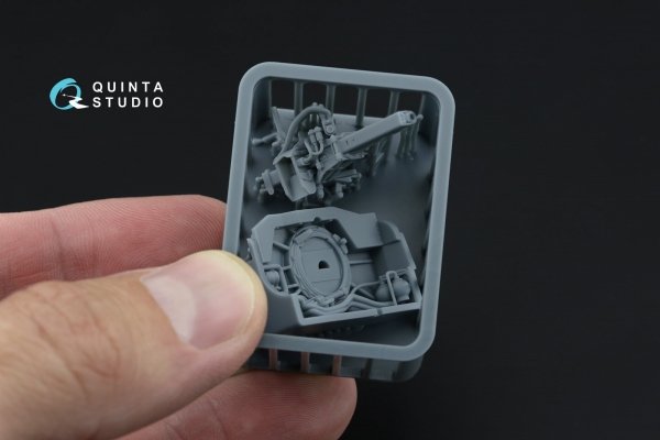 Quinta Studio QT48025 Ka-52 Gun bay with 2A42 gun (Zvezda) 1/48