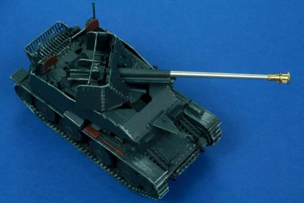 RB Model 48B27 7.62cm PaK36(r) mid model Sd.Kfz.139 Marder III 1/48