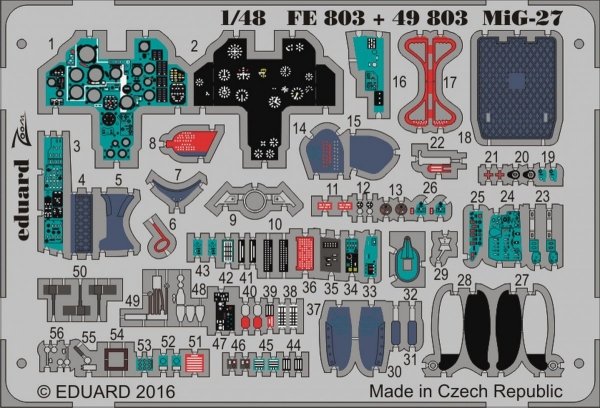 Eduard FE803 MiG-27 1/48 TRUMPETER