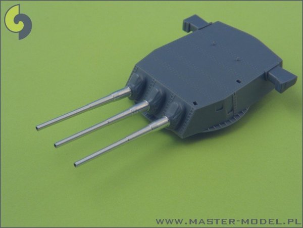 Master SM-350-041 USN 16in/50 (40,6 cm) Mark 7 barrels - with blastbags (9pcs)