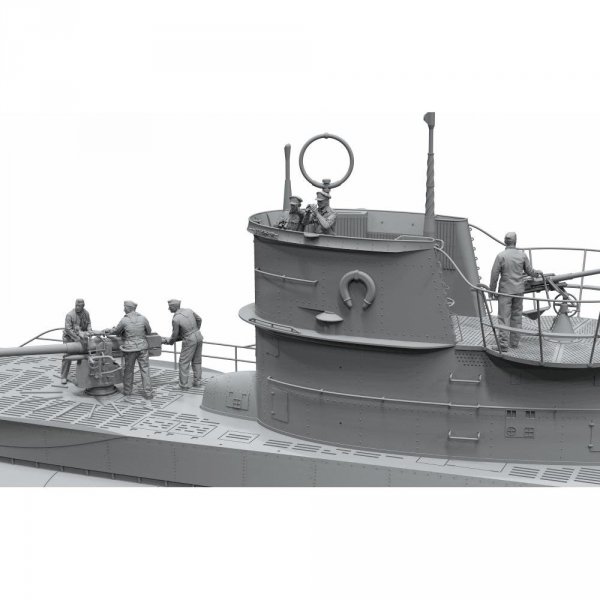 Border Model BR-002 German Submariners &amp; Commanders (in action) resin figures 6 Pcs. 1/35