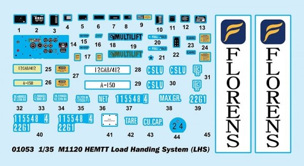 Trumpeter 01053 M1120 HEMTT Load Handing System (LHS) 1/35