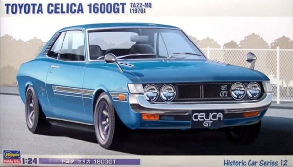 Hasegawa HC12 Toyota Celica 1600GT TA22-MQ 1970 1/24