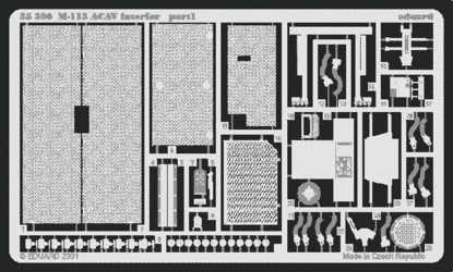 Eduard 35390 M-113 ACAV interior 1:35 Tamiya