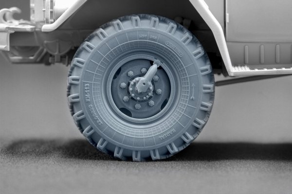 ScaleX WM 35018 ZIL 131 Ordinary wheel set for Trumpeter kit 1/35