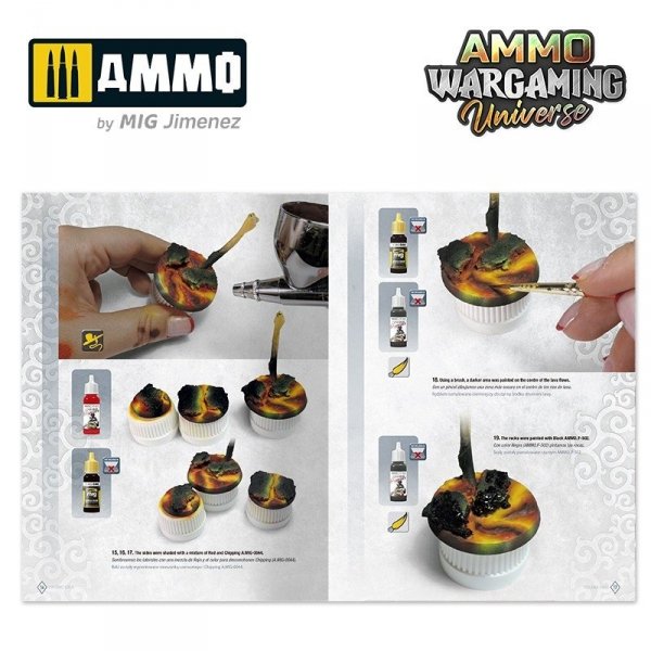 AMMO of Mig Jimenez 7923 AMMO WARGAMING UNIVERSE 04 - Volcanic Soils