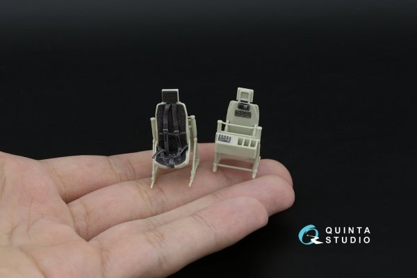 Quinta Studio QD35167 МН-60S Knighthawk 3D-Printed &amp; coloured Interior on decal paper (Kitty Hawk) 1/35