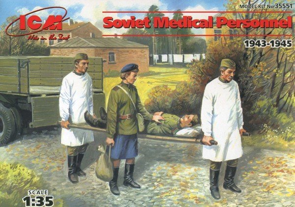 ICM 35551 Soviet Medical Personel (1943-1945) (1:35)