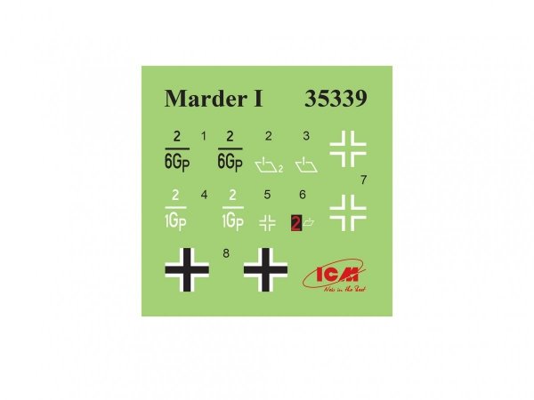 ICM 35339 Marder I on FCM 36 base 1/35