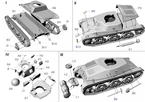 First To Fight PL086 - Pz.38(t) Ausf.B 1/72