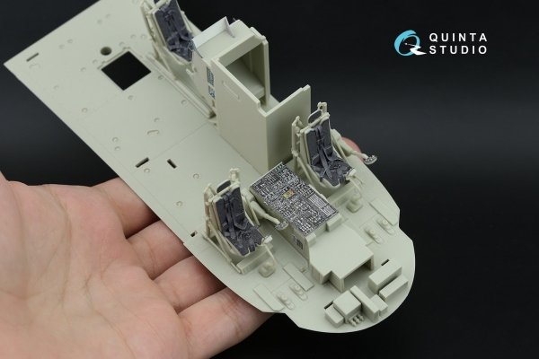 Quinta Studio QD35168 SН-60B Seahawk 3D-Printed &amp; coloured Interior on decal paper (Kitty Hawk) 1/35