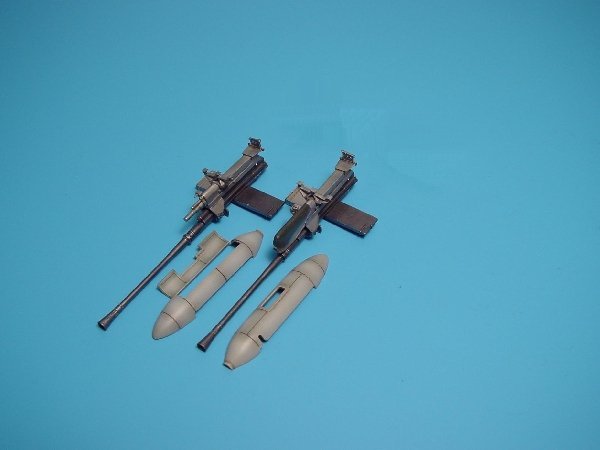 Aires 4169 Ju 87G 2 x 3,7 cm Bordkanone pods 1/48 Hasegawa