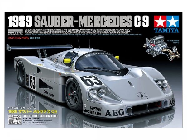 Tamiya 24359 1989 Sauber Mercedes C9 1/24