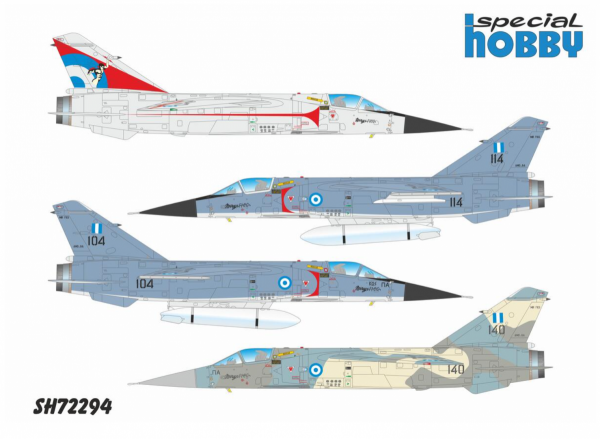 Special Hobby 72294 Mirage F.1. CG 1/72 
