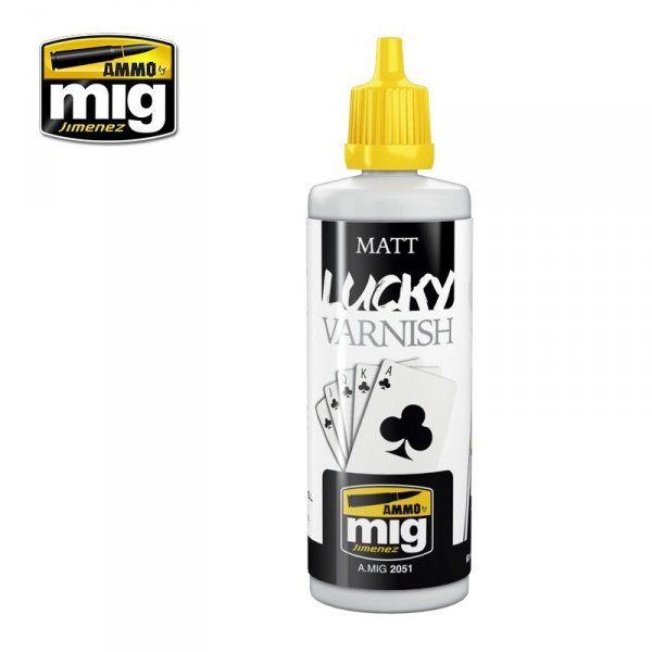 AMMO Mig 2051 MATT LUCKY VARNISH 60ml (lakier matowy)