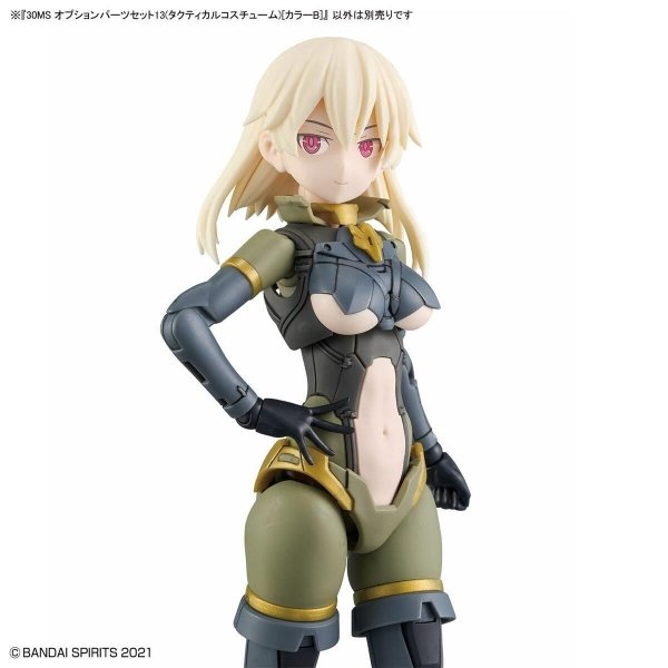 Bandai 67151 30MS OPTION PARTS SET 13 (TACTICAL COSTUME) [COLOR B]